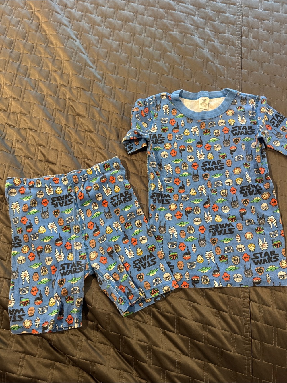 Hanna Andersson Blue Star Wars Character Pajama Set